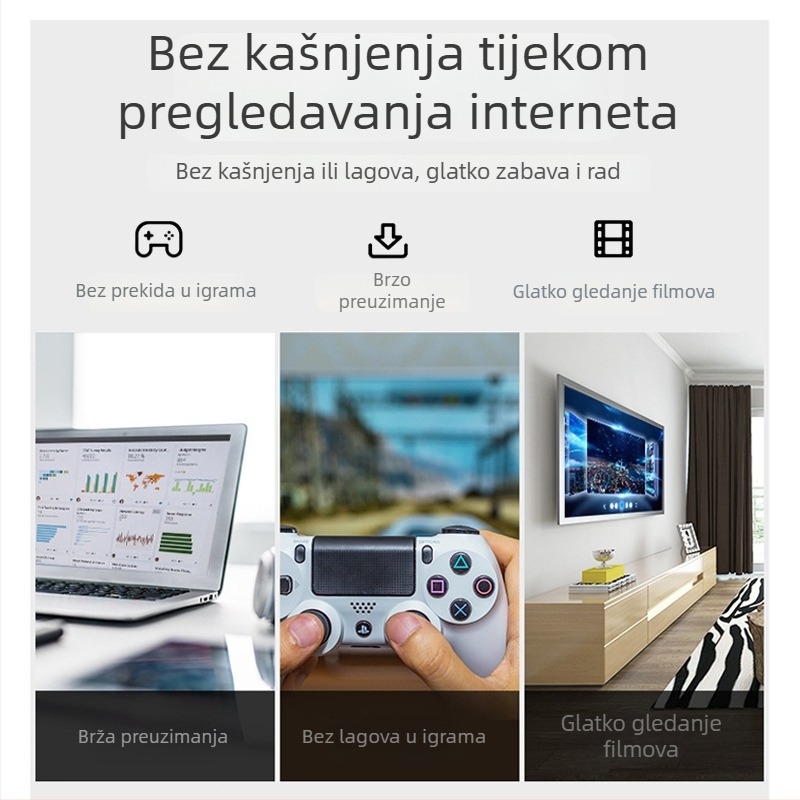 Cat5e mrežni kabel, nezaštićen, 8 vodiča, duljina 300 m, bakar bez olova