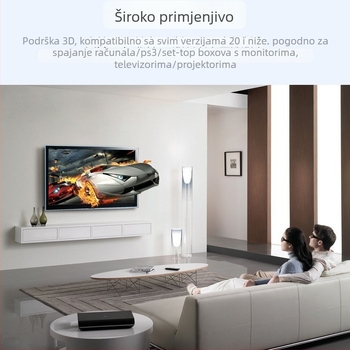HDMI kabel, bakarno-pozlaćeno jezgro, zlatni konektori, OEM dostupno