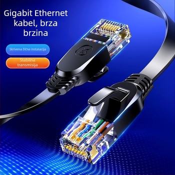 Cat6 Ethernet kabel WX9 za spoj s ruterom, brzi mrežni kabel, prijenos 250 m