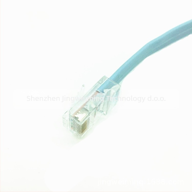 Konzolni kabel DB9 na RJ45, duljina 1,5 m, bakrena žica, niklano, tip adaptera, kompatibilan s PC
