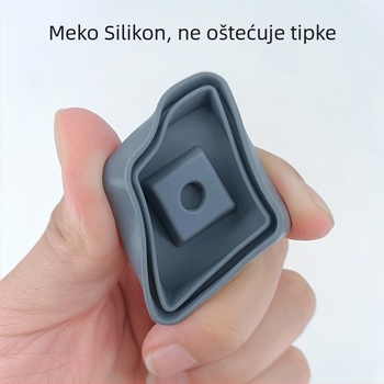 Kutija za pohranu keycapova s mačjom šapom za mehaničku tipkovnicu – prilagođeno silikon pakiranje za jedan keycap