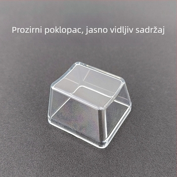 Kutija za pohranu keycapova s mačjom šapom za mehaničku tipkovnicu – prilagođeno silikon pakiranje za jedan keycap