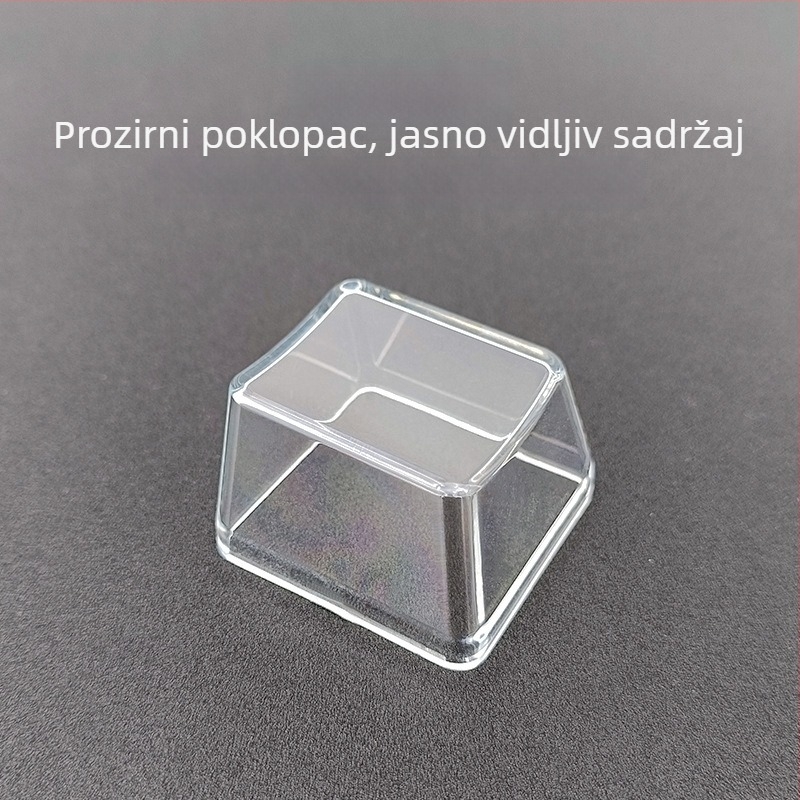 Kutija za pohranu keycapova s mačjom šapom za mehaničku tipkovnicu – prilagođeno silikon pakiranje za jedan keycap
