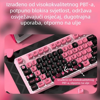 MOA tema keycap set za mehaničke tipkovnice – PBT sublimacija, personalizirano, otporno na habanje, 1 godina jamstva