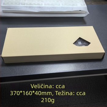 Set plastičnih poklopaca tipki, bočno gravirano, 119 tipki, univerzalna kompatibilnost, dvostruko ubrizgavanje