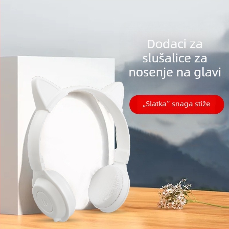 Slušalice rekvizit za fotografiju: bežične slušalice na glavi, bez mikrofona