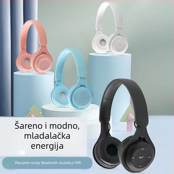 Gaming bežične slušalice, Bluetooth 5.0, domet 5 m, stereo zvuk s redukcijom buke, višestruka povezanost, trajanje baterije 0–4 h