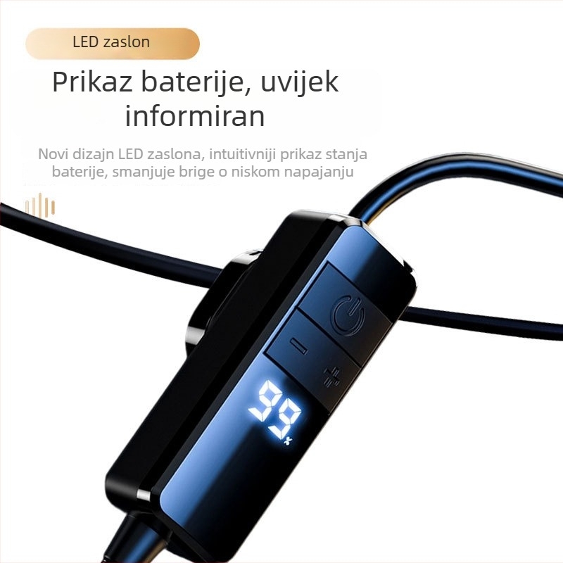 Bežični mikrofon za glavu za nastavu — 2.4G, izravni priključak, magnetski lavalier