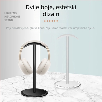 Stalak za slušalice za stol, aluminijska legura, model X11, težina 70 g, dvogodišnje jamstvo