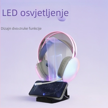 GM-01 stoni nosač za slušalice s RGB 7 boja osvjetljenjem, težina 245 g, lansiran 2023