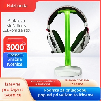 GM-02 Stalni držač za slušalice i telefon — težina 95 g, za stolno korištenje, 1 godina jamstva