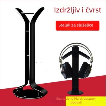 Stolni stalak za slušalice, Y-tip, silikon, skladištenje slušalica, težina 140 g