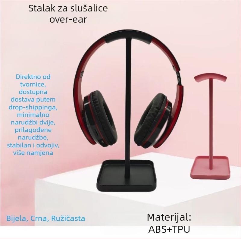 Stolni držač za slušalice Z10 – ABS materijal, odvojivi držač