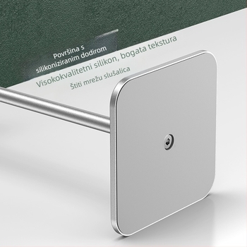 Držač za slušalice | aluminijska legura | model X2 | 360 g | cijeli metal