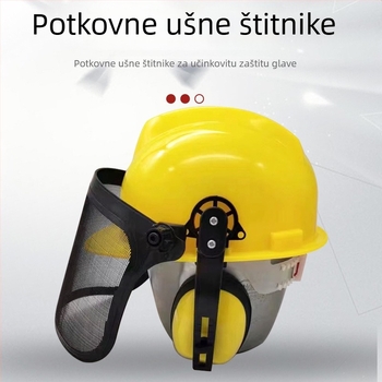 Slušalice za uši s trakom preko glave, zvučna izolacija, ABS+PVC konstrukcija, jastučić od pjene