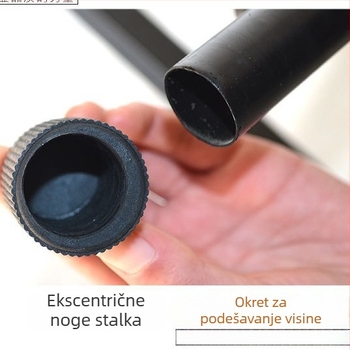 Stalak za elektroničku klavijaturu - sklopiv, prijenosan; visoko ugljična čelična konstrukcija; običan model; za elektroničku klavijaturu