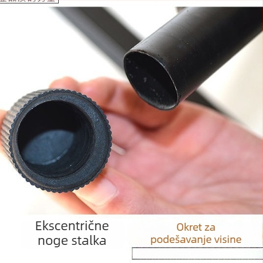 Stalak za elektroničku klavijaturu - sklopiv, prijenosan; visoko ugljična čelična konstrukcija; običan model; za elektroničku klavijaturu