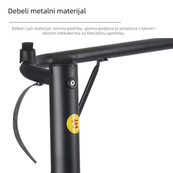 U-oblik stalak za tipkovnicu, metalni, model 006, pogodan za klavir, East China Philharmonic
