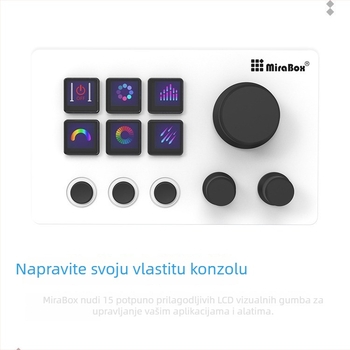 Miaolianbao HSV293N3 vizualna tipkovnica s okretno gumbom i LCD zaslonom, programabilna