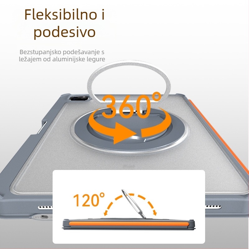 Kućište Magic Keyboard za iPad 11, Bluetooth tipkovnica i 360° rotirajuća podrška