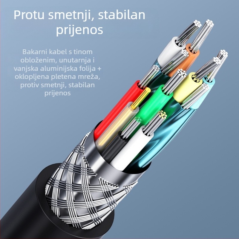 Usb3.0 extender kabel, muško–ženski konektor, USB sučelje, bakar premazan tinom, konektor oblikovan injekcijom