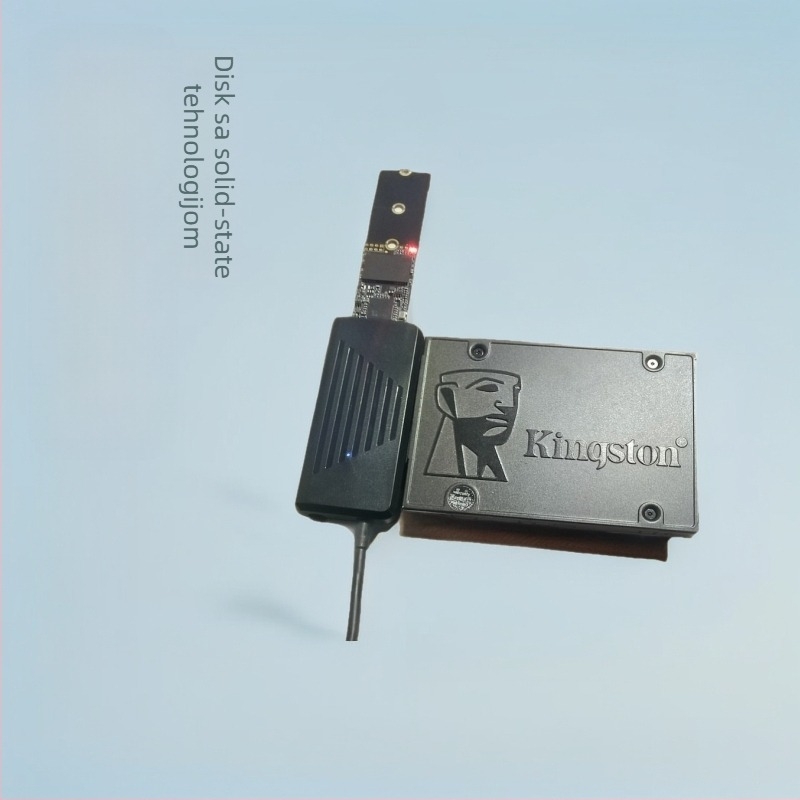 Vanjski USB 3.0 adapter za M.2 NGFF s JMS578 kontrolerom, 10Gbps prijenos, kabel s bakrenim jezgrom