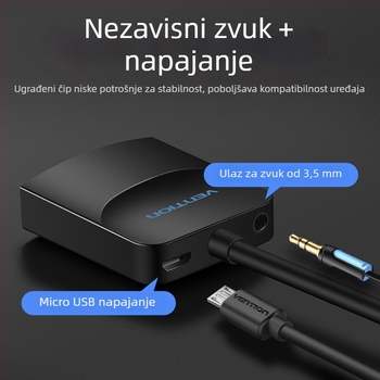 VGA–HDMI pretvarač sa zvukom - Weixun ACNB, AG02 čip, bakreno jezgro, kabel 0,15–1 m