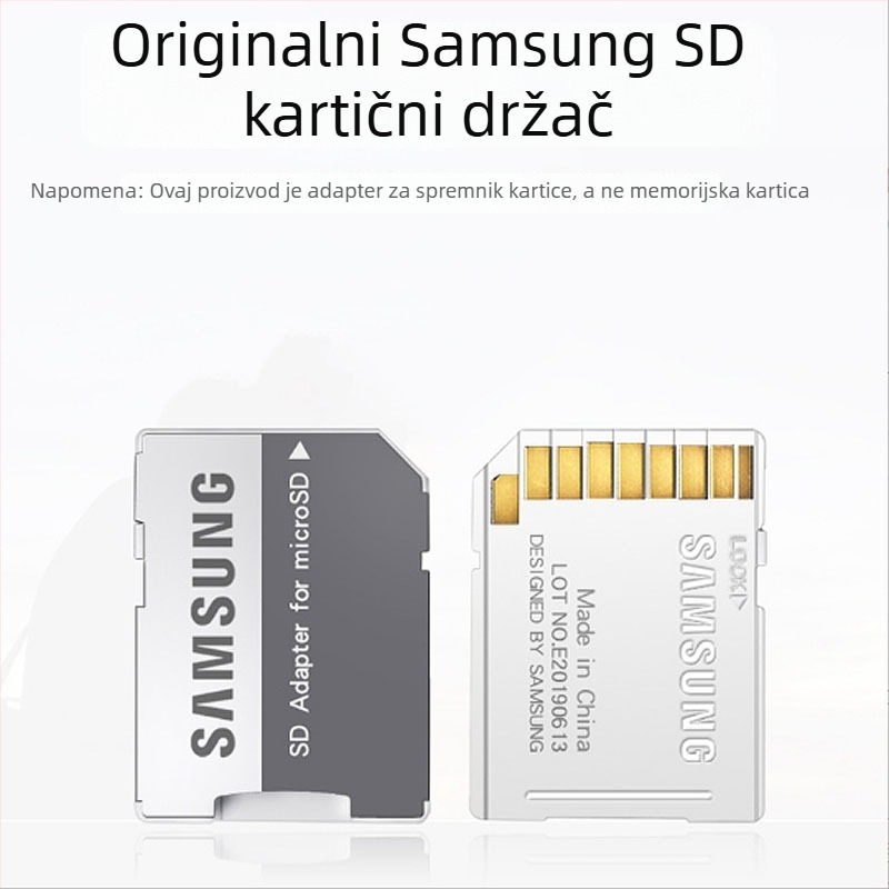Samsung microSD–SD adapter kartični držač, bez čipa, proširenje memorije, izlazak 2020