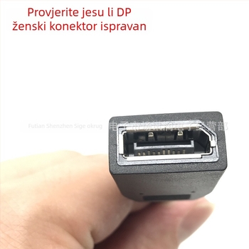 Mini DisplayPort na DisplayPort adapter kabel, podrška 4K60Hz