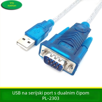 USB-Serial kabel s PL-2303, 9-pinski COM/RS-232