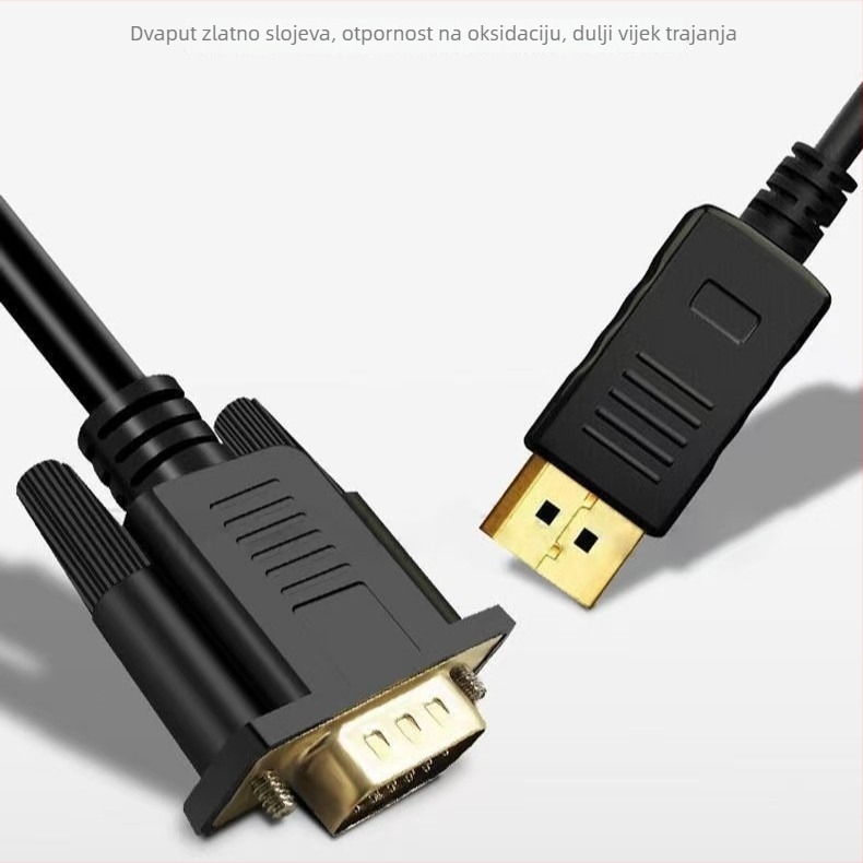 HDMI na DVI adapter kabel, dvosmjerni, 1080p, DVI 24+1, duljina 1,5 m