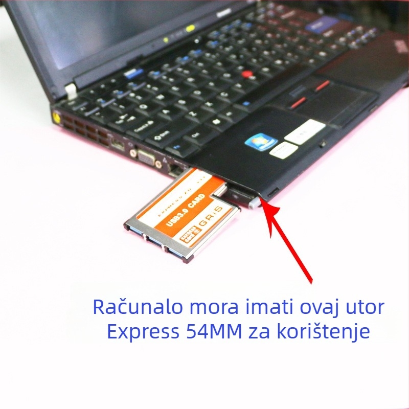 GRIS Ge-A3.0-T3 USB 3.0 adapter kartica s čipom FL1110, brzina prijenosa 500000