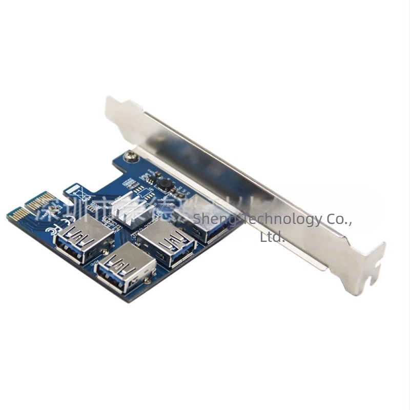 Rongdesheng LPE-61XS PCIe na PCIe USB 3.0 eksterni GPU produžni kabel, 0,6 m, set adaptera
