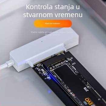 Maiwo KT042 M.2/NGFF na SATA 3.0 adapter ploča sa serijskim portom - višestruki interfejs