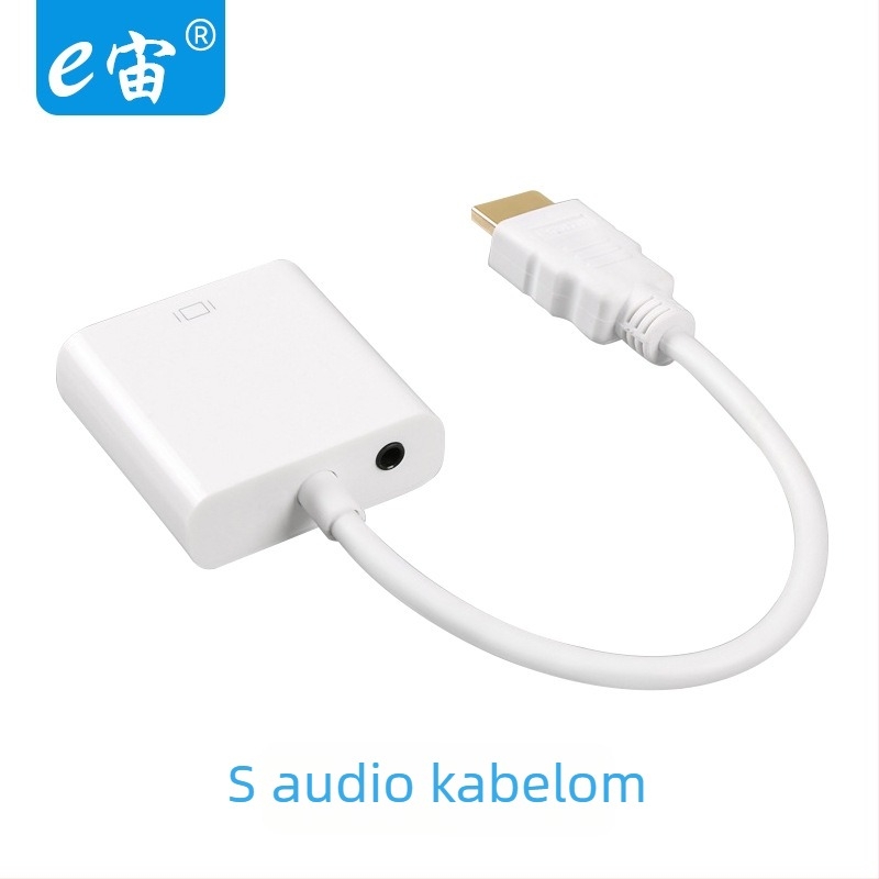 HDTV na VGA kabelski adapter s audio – HDMI na VGA, dužina 0,2 m, HV-021, E zeus