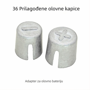 Adapter baterijskog terminala, model: kućište od olovne legure, materijal: olovna legura, težina: 42 g, mogućnost prilagodbe