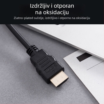 HDMI na VGA adapter kabel, 1080P, bakreno jezgro, TPE materijal