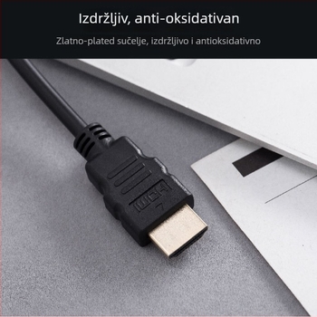 HDMI na VGA adapter kabel, 1080P, bakreno jezgro, TPE materijal