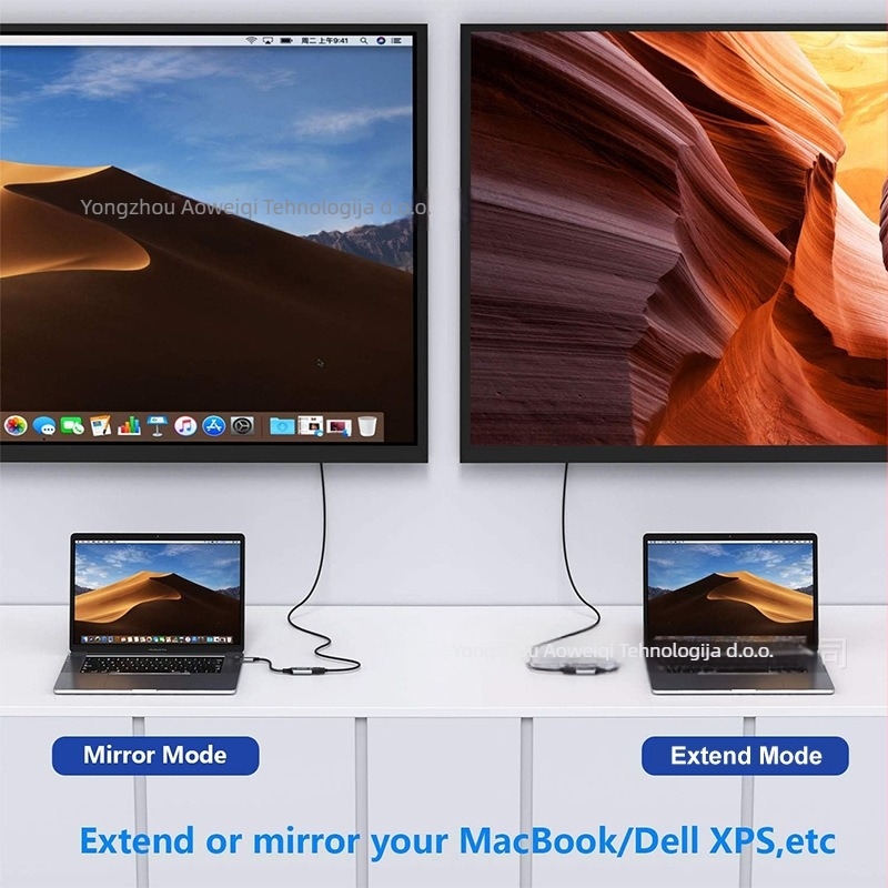 Type-C to HDMI adapter kabel (HDMI sučelje, brzina prijenosa 10,2 Gbps, visokokvalitetni čip, model Th05)