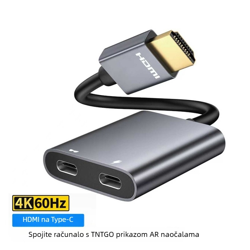 HDMI na Type-C ženski adapter kartica – 4K60Hz HDR4K, LT6711A čip