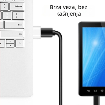 OTG adapter s Micro USB i USB-C konektorima, višestruki data kabel za Android uređaje