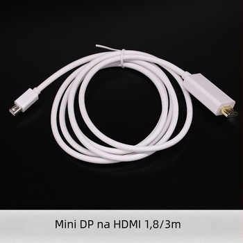 Mini DisplayPort na HDMI adapter kabel DP03, bakreni vodič, HDMI sučelje, za PC
