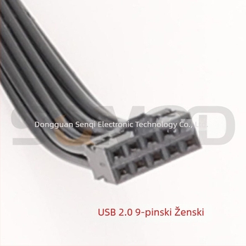 sqmOD DuPont 2.0–to–2.54 adapter kabel za USB header na industrijskim matičnim pločama, bakreni vodnik
