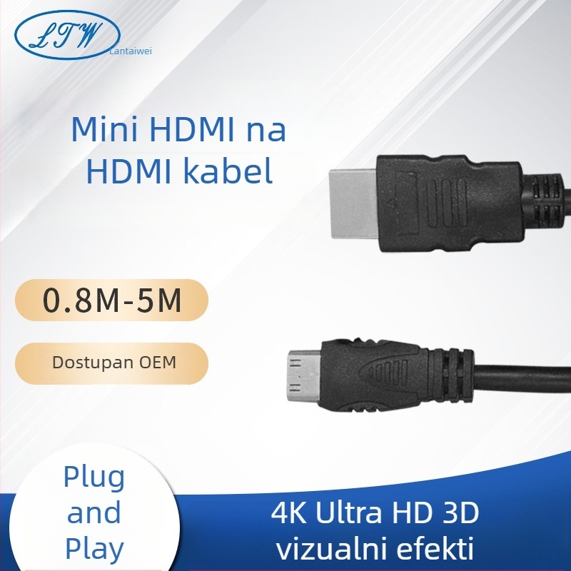 HDMI kabel s HDMI na Mini HDMI za TV, tablet i fotoaparat