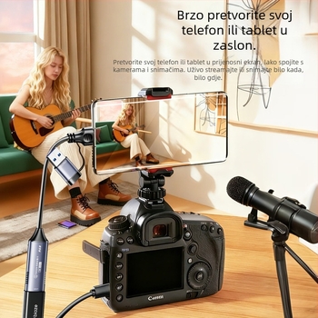 HDMI karta za hvatanje videa – model Th58, 1080P60Hz, jamstvo 1 godine