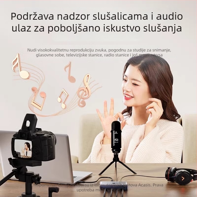 acasis VC-008 Karta za hvatanje videa 4K60 USB – 3-u-1, prebacivanje jednim klikom, kompatibilna sa svim operativnim sustavima