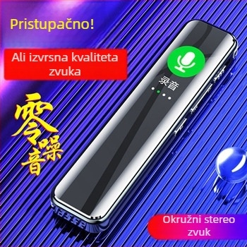 Prijenosni profesionalni diktafon s redukcijom šuma, model A20, MP3/WAV, domet snimanja 100 m, vrijeme snimanja 500, USB 2.0