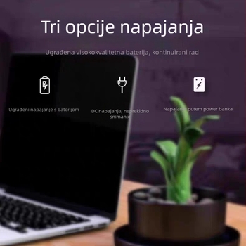 Pametna kamera A9, 1080p, 3,6 mm fokalna duljina, domet 10–30 m, upravljanje mobilnom aplikacijom, za unutarnju upotrebu