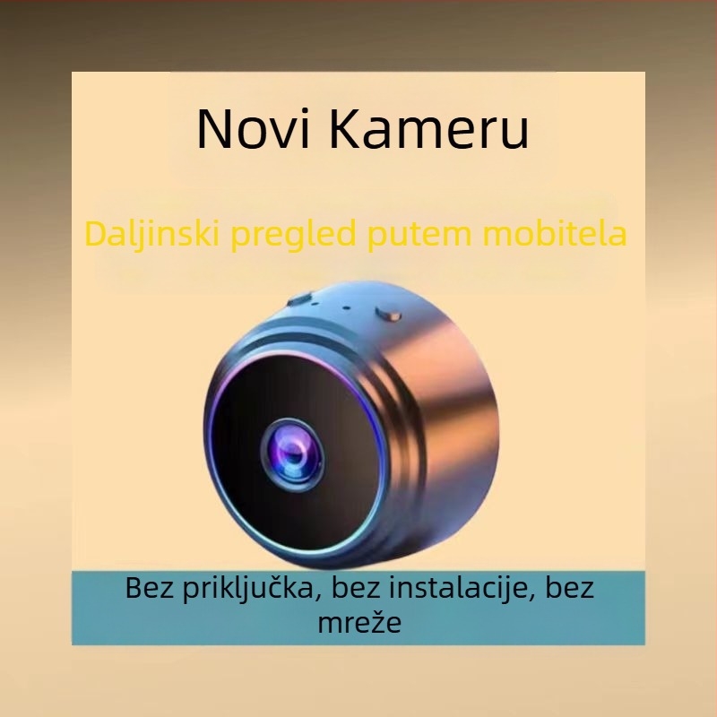 Pametna kamera A9, 1080p, 3,6 mm fokalna duljina, domet 10–30 m, upravljanje mobilnom aplikacijom, za unutarnju upotrebu