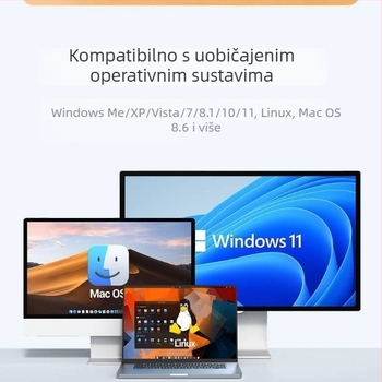 TS-E070 Sve-u-jednom USB 2.0 čitač kartica - podrška CF/SD/SDHC/TF